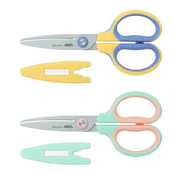力大牌 ABEL 勻朵 不沾膠 省力舒握 兒童剪刀 顏色隨機 12支 /中盒 60078｜領券最高折$220