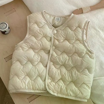 寶寶棉馬甲男女童背心坎肩兒童秋冬季加厚小孩內外穿新款 兒童秋冬馬甲背心 保暖馬甲 韓版坎肩 背心外套男童