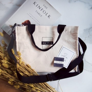 M.P Bag 雙面包  棉帆布托特包