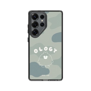 Galaxy S25 Ultra Clear 酷墨灰 - 奧樂雞 Ology - 迷彩綠