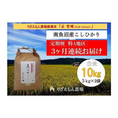 ふるさと納税 新潟県 南魚沼市 令和５年産　南魚沼産コシヒカリ　　　白米10kg＼生産農家直送／