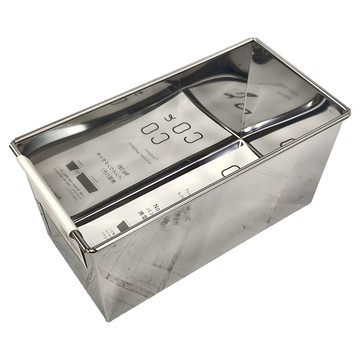 19CM 吐司蛋糕模 不鏽鋼材質  1個