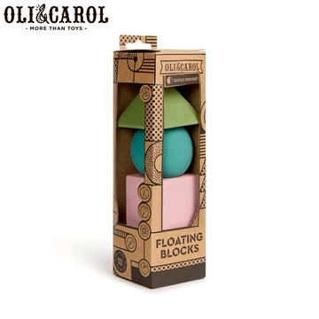 【OLI&CAROL】藝術系列-包浩斯積木/粉彩色✨送禮首選✨新生禮✨彌月禮✨育兒好物