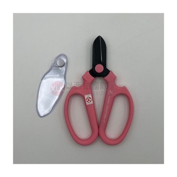 日本sakagen坂源花藝剪刀手創170黑刃系列/粉紅色