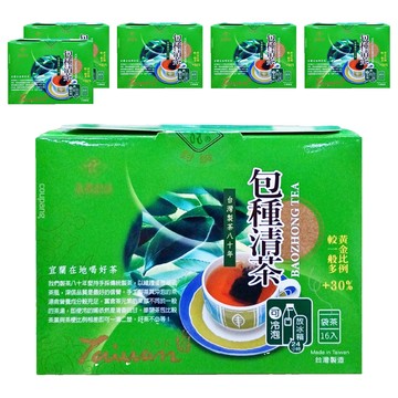 永發茗茶 冷泡包種清茶 台灣製茶八十年 袋茶  2.7g  16包  6盒