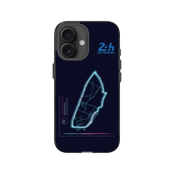 iPhone 16 Clear (相機按鈕) 酷墨灰 - 24 Hours of Le Mans - Racetrack - Digital World