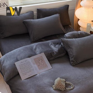 夢之語 防靜電法蘭絨床包+兩用被套(毯)組 (暗黑星辰) 單人｜雙人｜加大