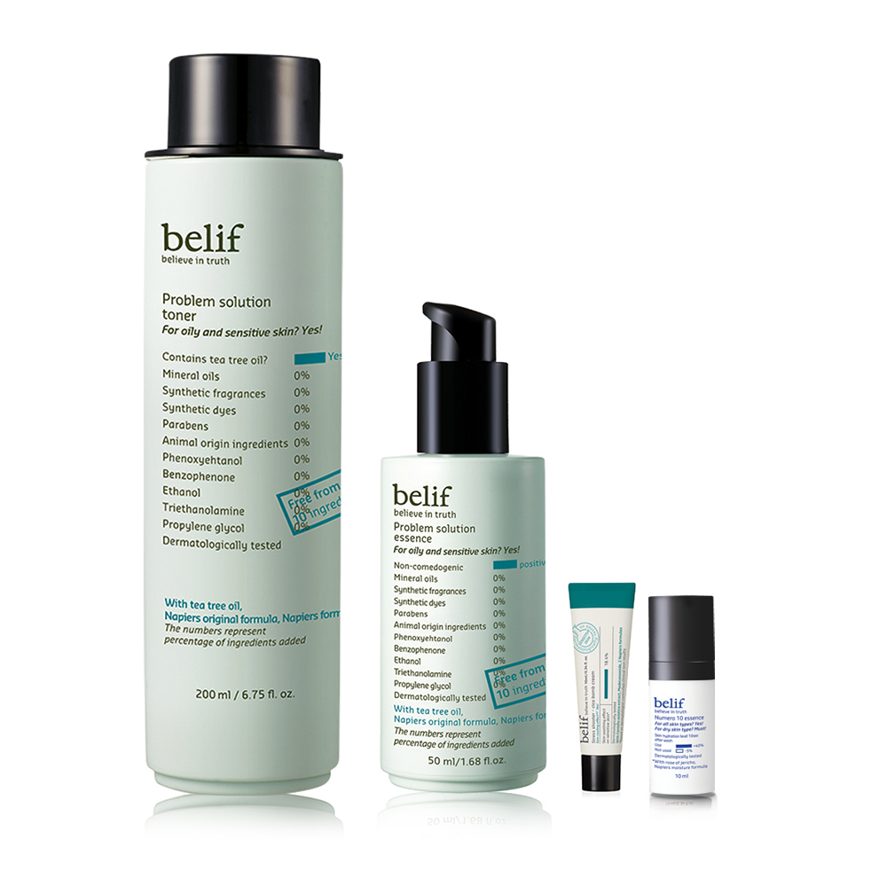 belif 茶樹淨膚調理組