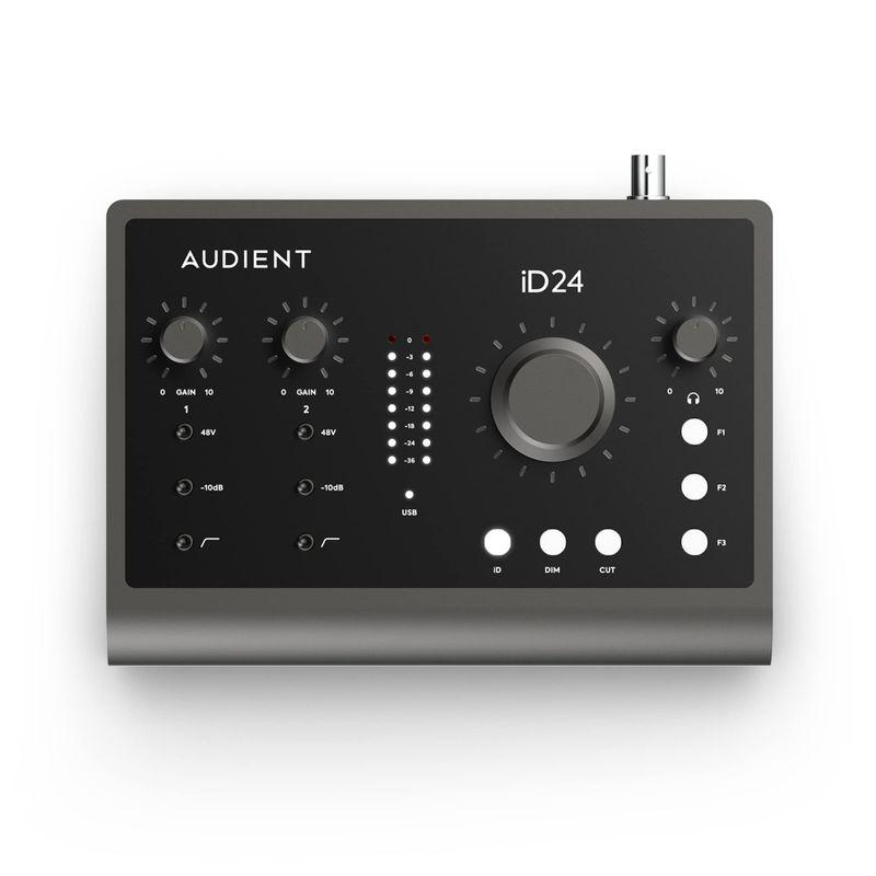 オーディオ機器 audient iD24 10in 14out USBオーディオインターフェース