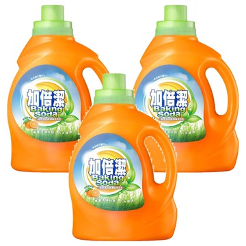 加倍潔 自然潔白超濃縮洗衣乳 清甜橙橘香  5kg  3桶