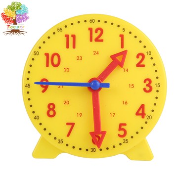 【樹年】蒙氏幼兒童多功能數字時鐘銜接時間教具認知拼圖學習套裝益智早教玩具