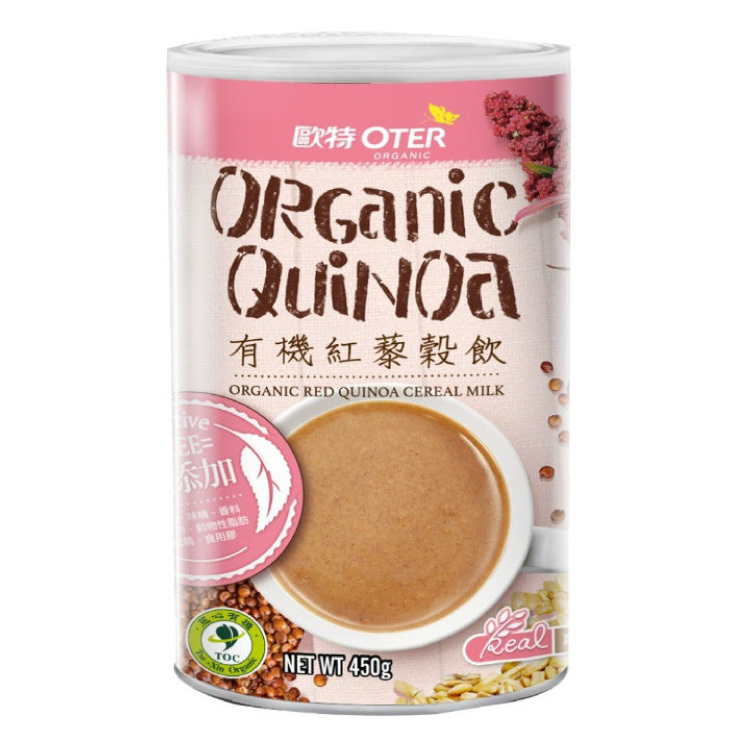 歐特有機紅藜穀飲450g/罐