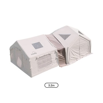 Coody 帳篷雙邊拉鍊連接器連接布 3.2m