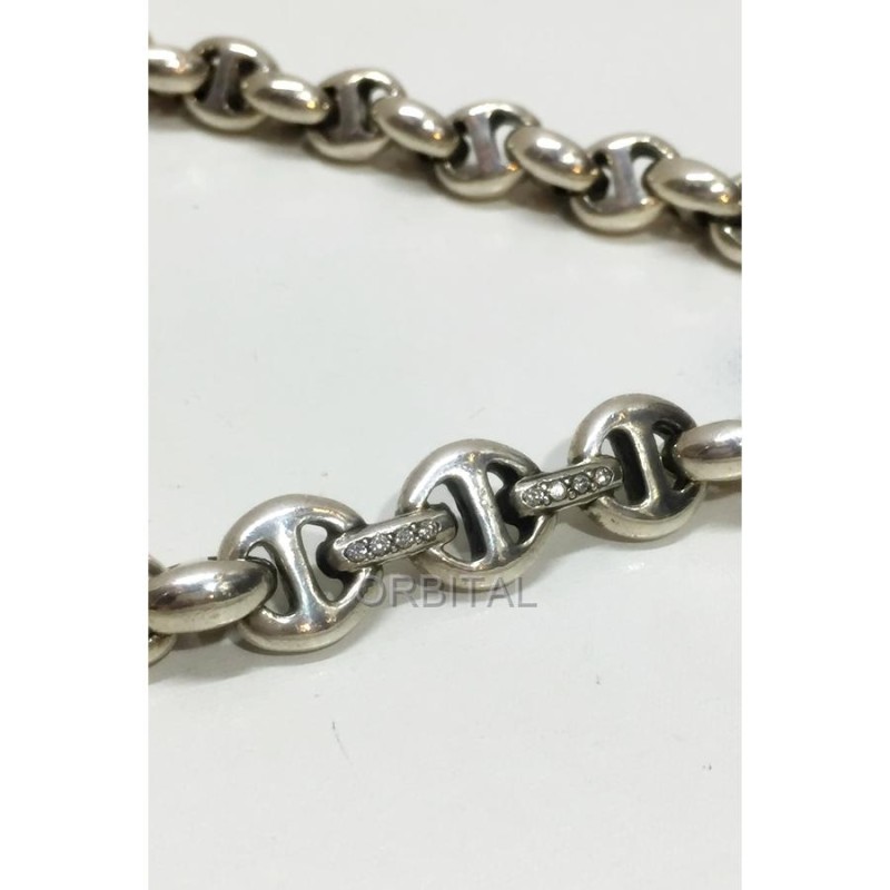 代官山)HOORSENBUHS ホーセンブース 10MM OPEN-LINK WALLET CHAIN ダイヤモンド 925 ウォレットチェーン  シルバー 訳あり | LINEブランドカタログ