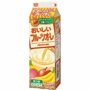 メイトー協同乳業　おいしいフルーツオレ　1000ml×6個 