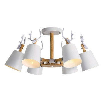 北歐風半吸頂燈六燈(BL50111)