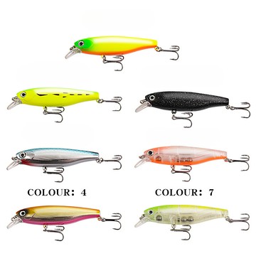 【TTFF】路亞餌 遠投浮水硬餌米諾魚餌8.7cm11.5g三本鉤+響珠水上垂釣誘餌漁具現貨批發