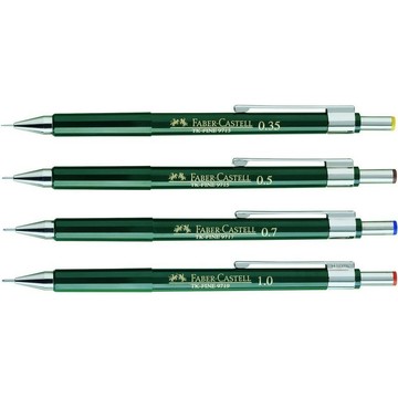 同央美術網購 德國輝柏 Faber-Castell 【0.35/0.5/0.7/1.0】mm製圖自動鉛筆@200