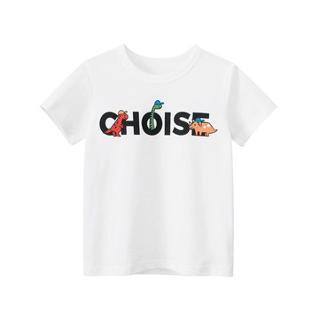 27KIDS - 純棉短袖上衣-CHOISE-白色