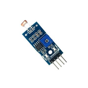 光敏感測器模塊 光敏電阻模塊 光線檢測器4針 光敏電阻光電開關 智能小車 Arduino【現貨】