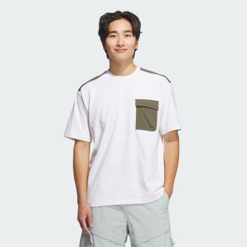 【adidas 愛迪達】 CITY ESCAPE 短袖上衣 T恤 男 JM2061