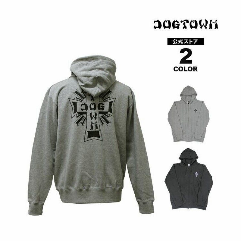 SALE アウトレット ドッグタウン ジップパーカ DOGTOWN CROSS
