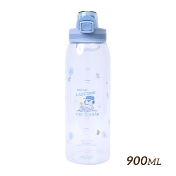 【HOUSUXI】歐拉夫-Tritan彈蓋水瓶900ml【新品上市↘74折起】＜售價已折＞