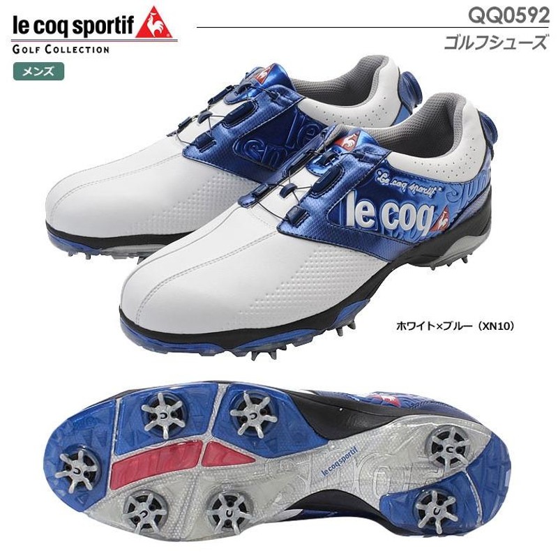 ルコック le coq GOLF メンズ ゴルフシューズ QQ0592 2018FW ホワイト