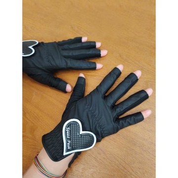 薄款黑色觸屏式glof高爾夫手套