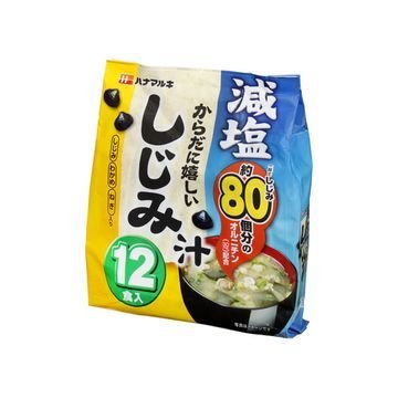 ハナマルキ 減塩 からだに嬉しいしじみ汁 12食 x 40個