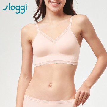 sloggi BODY ADAPT TWIST - Bralette體貼適形背心型內衣  活力淺橘｜88-376 BG