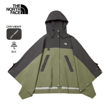 UE女款綠色DRYVENT防水衝鋒衣｜8F4XJ82