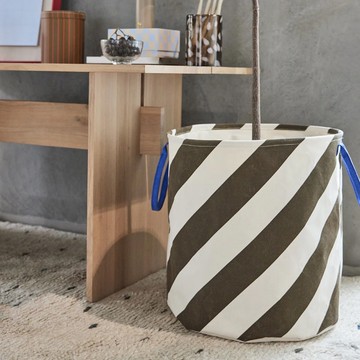 OYOY Sakki 條紋束口儲物籃