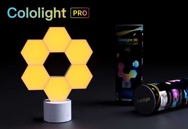 LifeSmart Cololight PRO Gift（6個入り） 音楽にシンクロするイルミネーション ブロック式スマートLEDライト｜LS166A6  通販 LINEポイント最大5.0%GET LINEショッピング