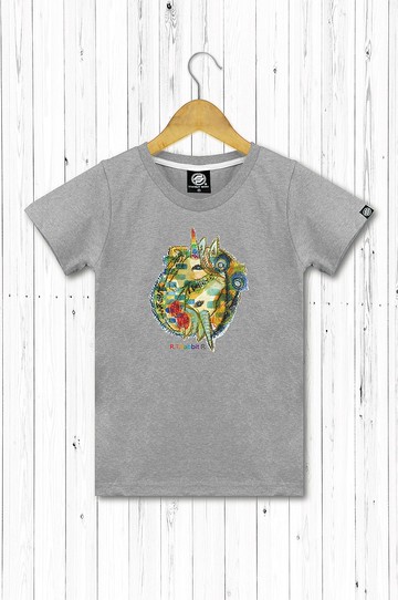 STATELYWORK 獨角獸之1 女短T恤 黑灰白三色