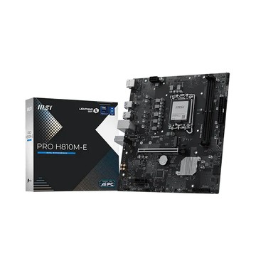 MSI PRO H810M-E 主機板+羅技 M240 無線靜音藍牙滑鼠