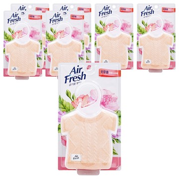 Air Fresh 衣櫥芳香劑  花香  32g  7個