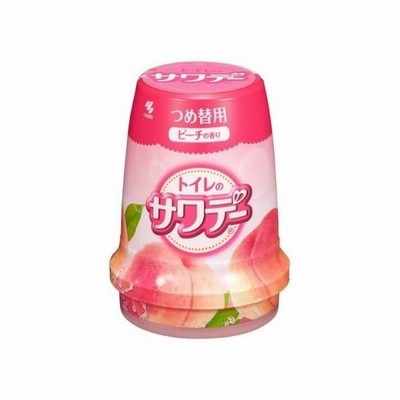 【あわせ買い2999円以上で送料無料】トイレのサワデー ピーチの香り つめ替用 140g
