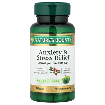 Nature's Bounty, 焦慮和壓力緩解，50 片