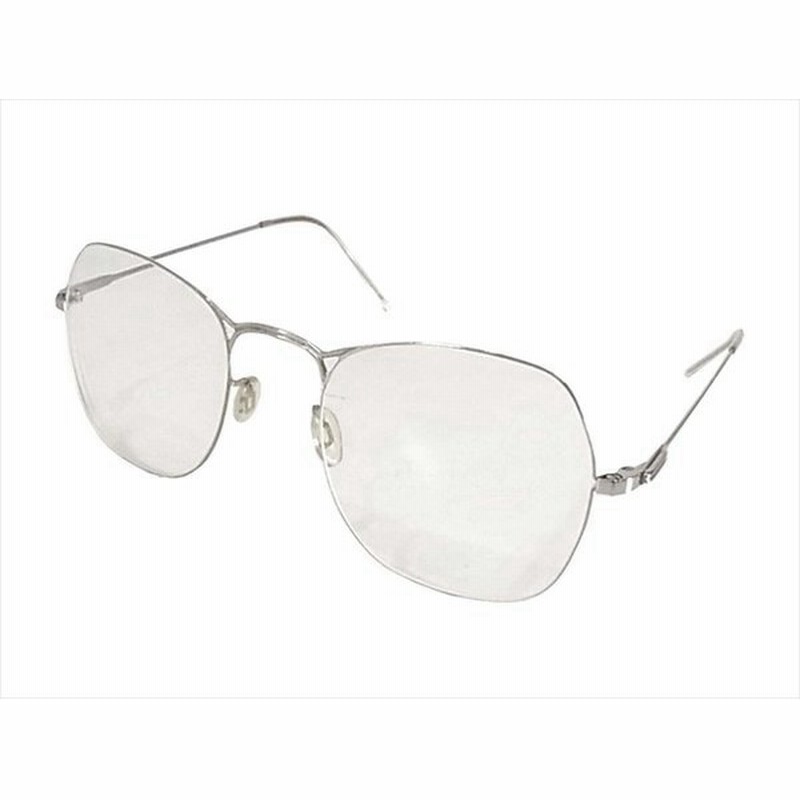 Maison Margiela メゾンマルジェラ Mm0014s フレーム メガネ 眼鏡 シルバー系 美品 中古 通販 Lineポイント最大0 5 Get Lineショッピング