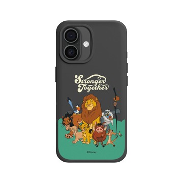 iPhone 16 SolidX 黑 - Disney - Lion King 迪士尼-獅子王 - 獅子王 Le Roi lion - Plus fort ensemble