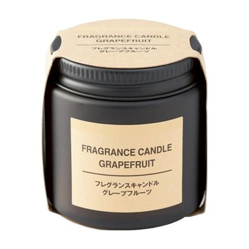 MUJI 無印良品 芬香蠟燭  葡萄柚香味  85g  1個