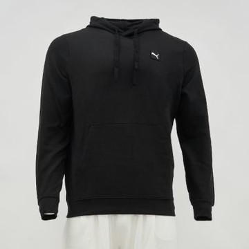 Puma 基本系列 ESS Elevated 男款 黑色 帽T 連帽 T恤 歐規 運動 休閒 長袖 68472801