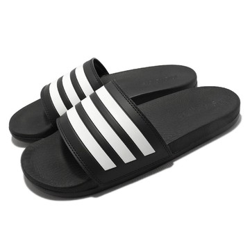 拖鞋 Adilette Comfort 男鞋 黑 白 休閒 三線 運動拖鞋 一片拖 GZ5891