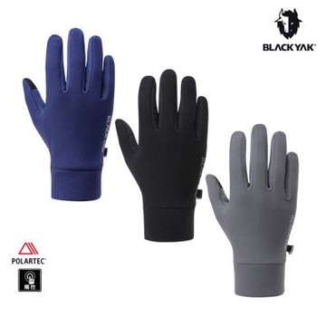 BLACKYAK BAC POWER STRETCH手套 (三色可選) Polartec 刷毛 可觸控 保暖手套 BYEB2NAN02