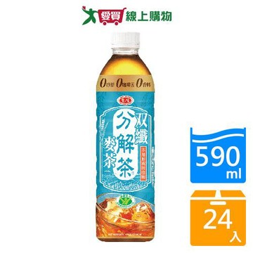愛之味分解茶雙纖麥茶590mlx24入/箱【愛買】