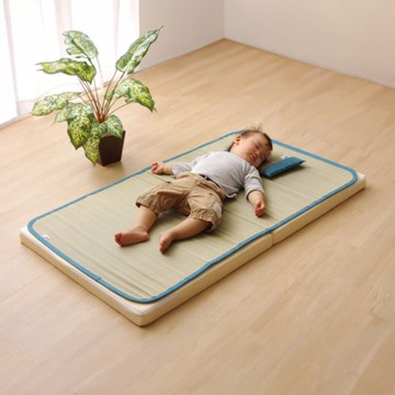 【居家煥新】嬰幼兒藺草蓆晚安 天然材質 吸汗透氣 消除臭味