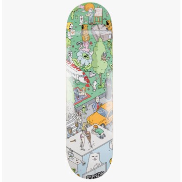 NVM RIPNDIP RNDSPR26209 Nerm City 1 2 3 Deck 中指貓板身 三塊整張圖 板身