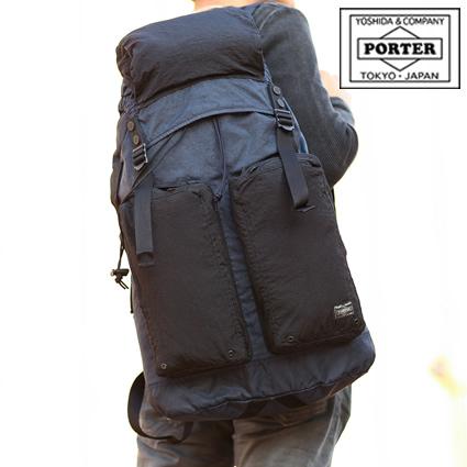 PORTER ラボラトリー　ブラック　リュック・バックパック PORTER ラボラトリー ブラック リュック・バックパック