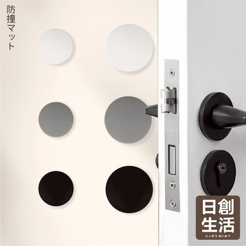 台灣現貨 防撞門墊 防撞邊 防震墊 加厚 防撞墊 靜音門後牆面 門後牆面矽膠防撞靜音墊 門後 防角 保護墊 日創生活